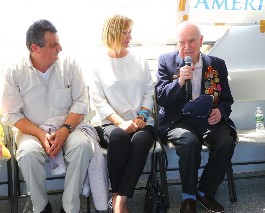 Встреча с ветеранами Второй мировой войны