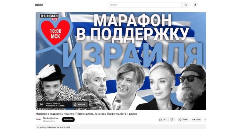 Israel Support Marathon